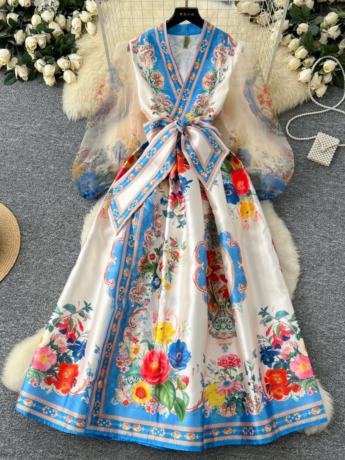 Soft girl dress ED285 images